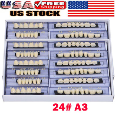 Denti Finti In Resina Polimerica KAILI - Tutte Le Misure, Colori A2/A3, Per Odontotecnici Denti Finti Resina Polimerica - Foto 9