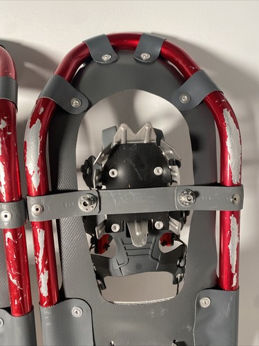 Atlas Snow Shoe Model 830 Snowshoes Red & Gray 30” x 9” - Picture 14 of 18