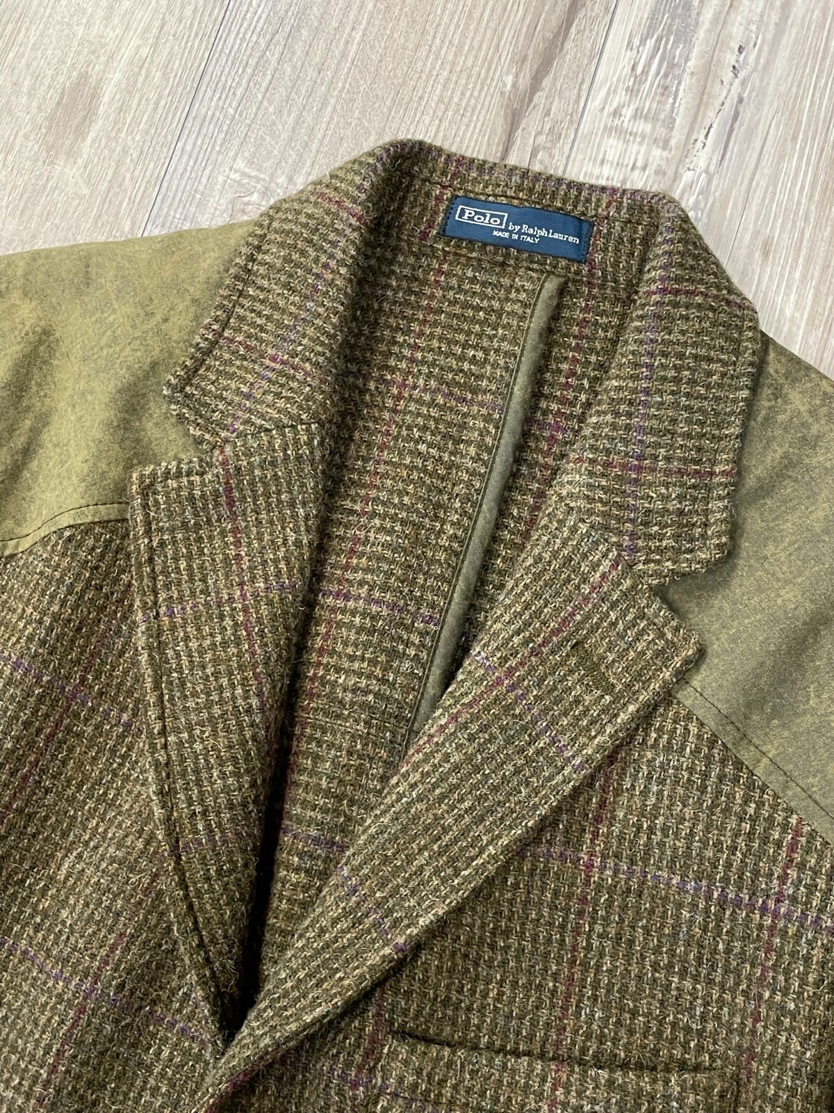 Polo Ralph Lauren Tweed Wool English Country Style Ja… - Gem