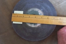 7.5" CRATEX wheel-course-1"wide- w/ 1 inch hole w/3/4" adapter- 3.9 pounds-