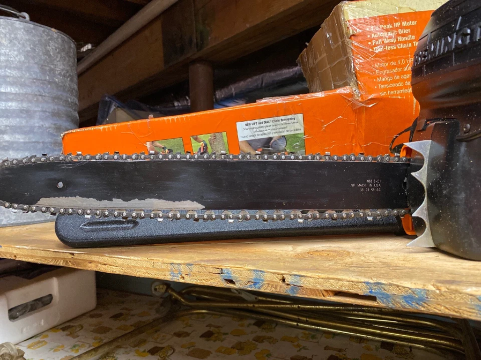 18" Electric ChainSaw by Remington 4.0 HP New But Non Running Needs Repair - Image 4 of 4