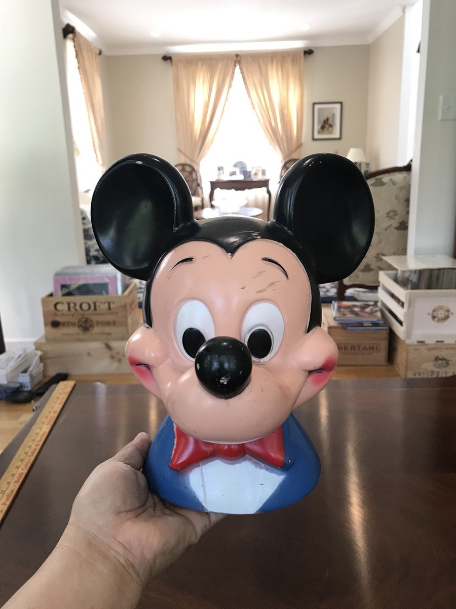 Rare Vintage 1971 Walt Disney Mickey Mouse Piggy Bank | eBay