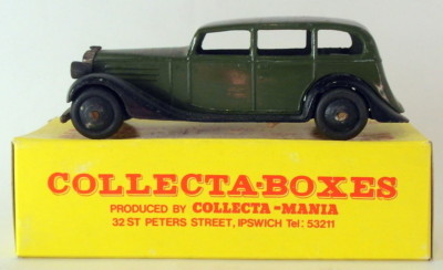 Vintage Dinky 30D - Vauxhall Saloon - In Collecta Box Green