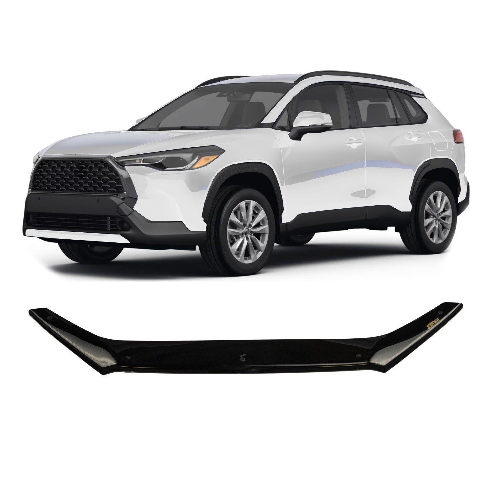 Bug Shield Bonnet Guard Fits Toyota Corolla Cross 2022-2025 Hood ...