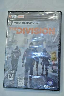 Tom Clancy's The Division - Ubisoft DVD - PC - Brand New, Factory Sealed