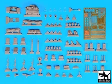 Black Dog T35117 1/35 Land Rover Pink Panther Accessories Set for Italeri kit
