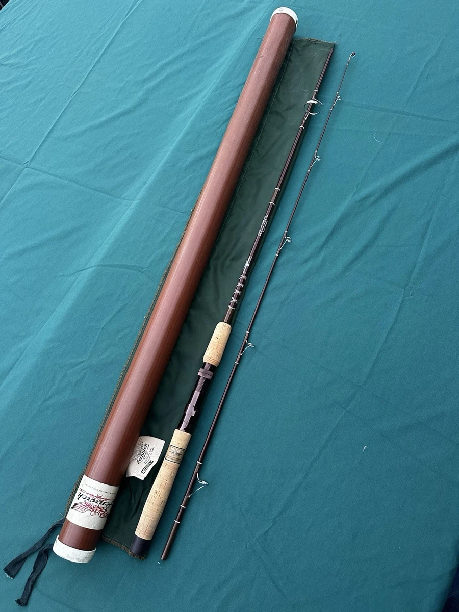 Fenwick FS65 4-10lb 6'6" 2 piezas 5 OZ de colección Varilla giratoria de fibra de vidrio parece sin usar