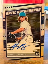 2020 Panini Donruss Optic Optic Autographs Shane Baz #OA-SB Silver