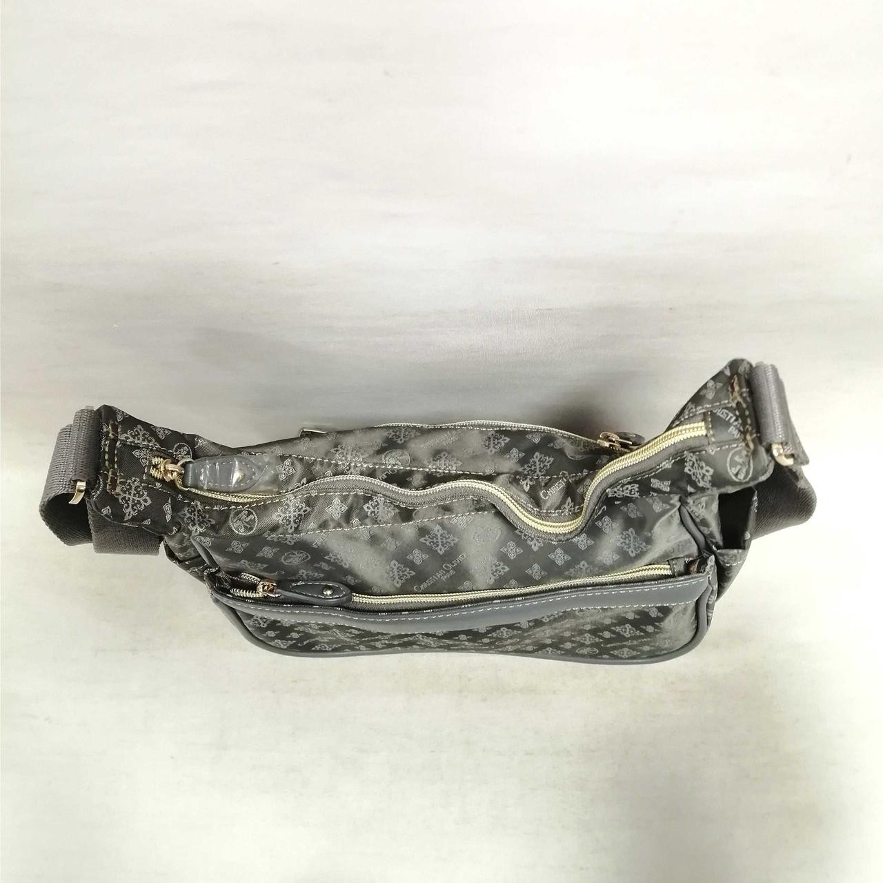 Allover Pattern Shoulder Bag Model Gray CHRISTIAN… - image 6