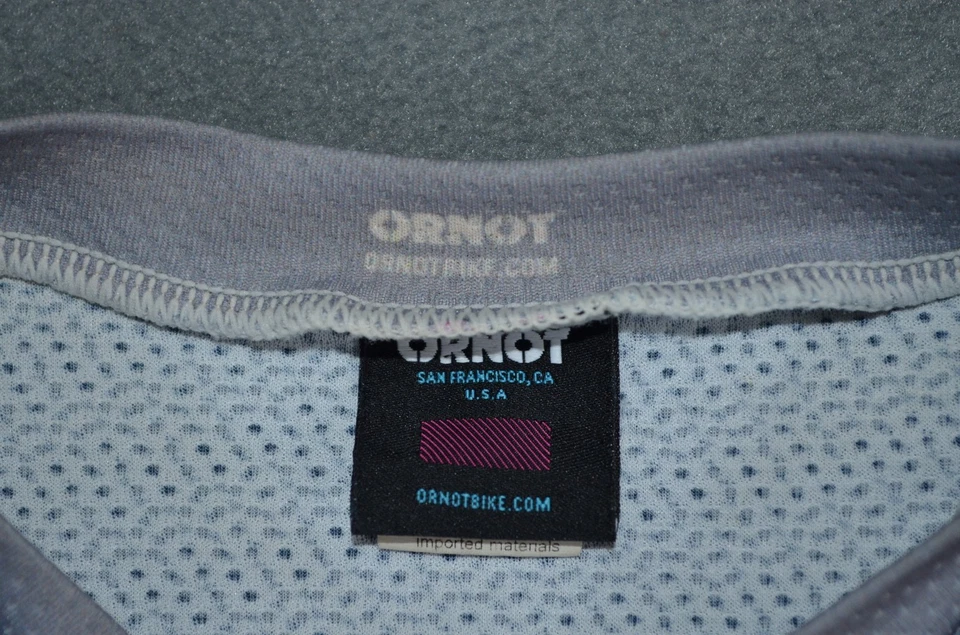 Jersey Ornot Hombre Manga Corta Mediano Genesis Gravel Cremallera Completa Foto 4 de 4