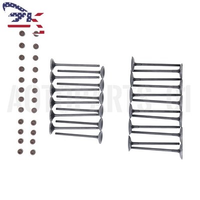 Fits 08-23 Acura MDX Honda Accord Odyssey 3.5 3.7 Intake Exhaust Valves + Seals