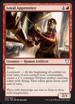 Loyal Apprentice - LP U : Commander 2018