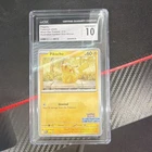 Pikachu CGC 10 Promo 225 Scarlet & Violet World Championship 2025 Card