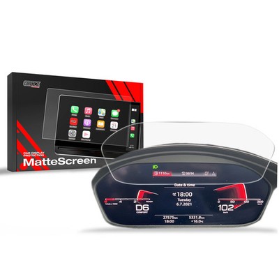 Matte Autodisplayfolie für Audi A5 F5 Virtual Cockpit Plus 12,3'' (2020-2024), Gr