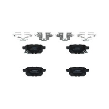 Satz Bremsbeläge Bremsklötze hinten für Suzuki Vitara LY | 24118355