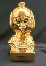 Michter's Goddess Selket Whiskey Decanter Bottle King Tut Series 1.75 Liter