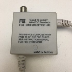 SEGA Dreamcast RF Switch Adapter Cord Cable (Mad Catz, Model 7104)