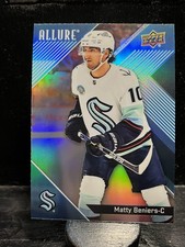 Matty Beniers #6 2024-25 Upper Deck Allure Seattle Kraken