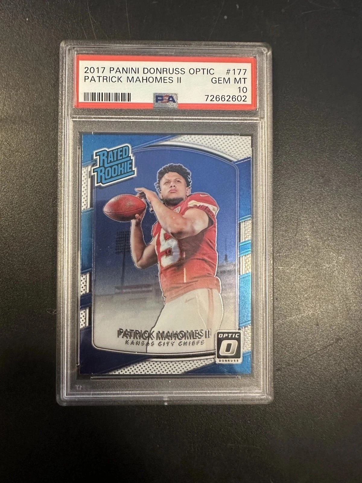 Mahomes Optic RC PSA 10