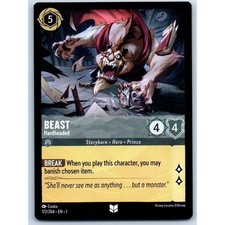 Beast Hardheaded 172/204 Disney Lorcana Card