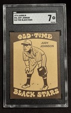 1974 Laughlin Old Time Black Stars Set-Break # 36 Judy Johnson, SGC 7