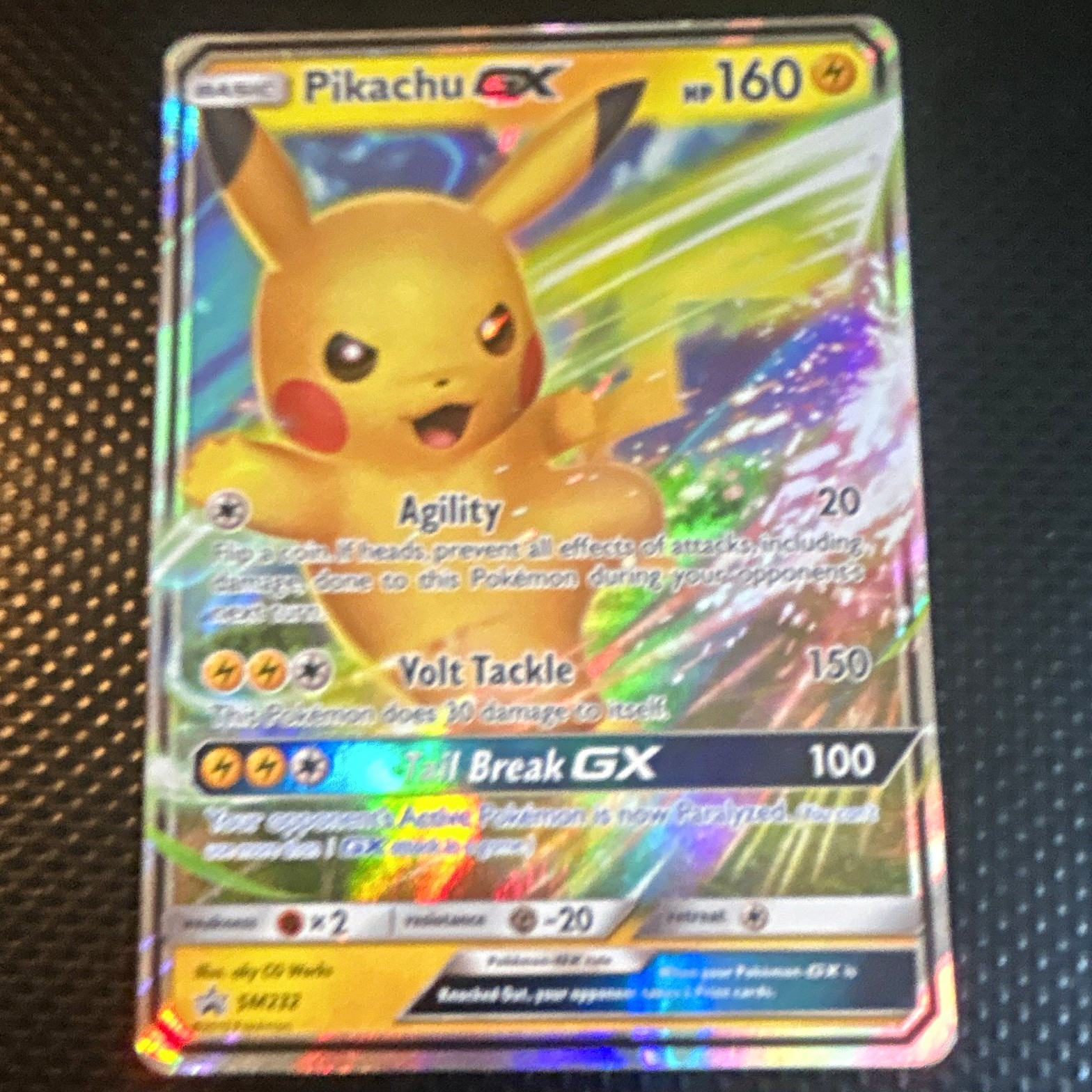 The Pokémon Company Pikachu GX SM232 Sm Holo Promo Pokémon TCG Card