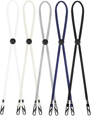 5 PCS Adjustable Hat Strap Clips for Wind, Windproof Anti-Loss Chin Strap for Ha