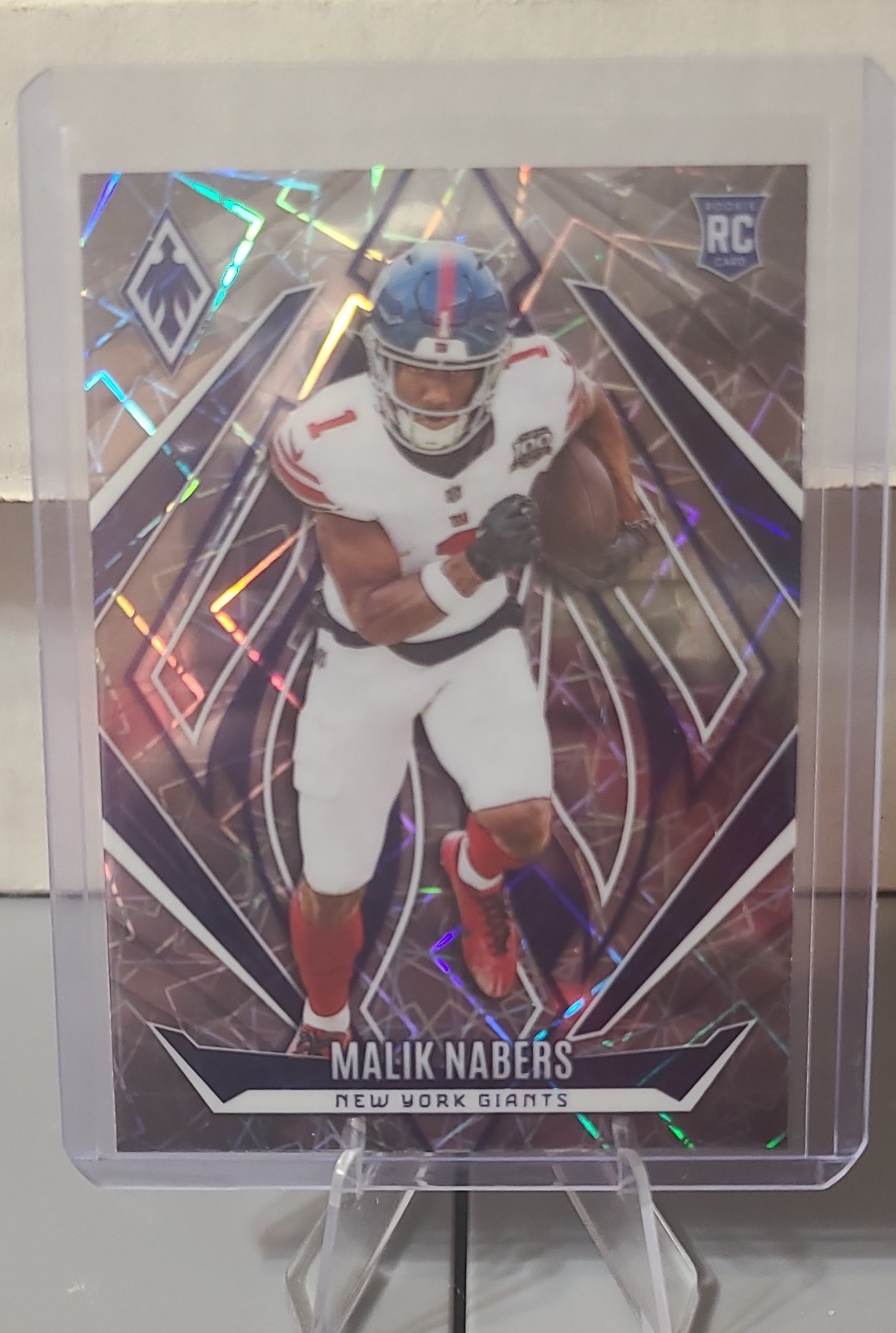 2024 Panini Phoenix - Rookies Malik Nabers #221 Lazer (RC)