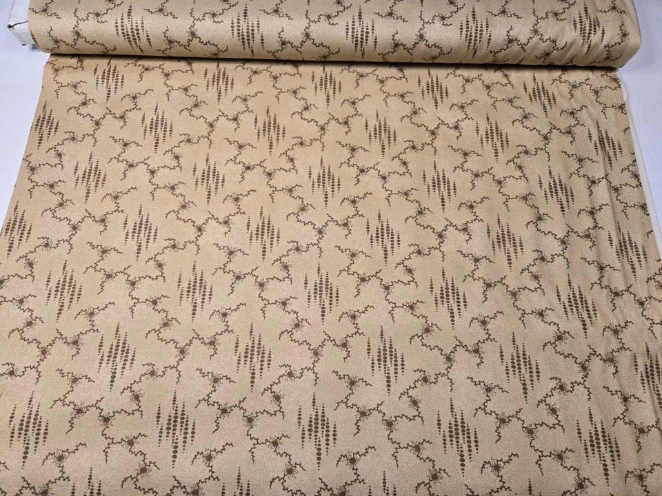 Texturas de vainilla CHATEAUX ROCOCO Robyn Pandolph tela de algodón CUARTO GRASO Foto 2 de 4