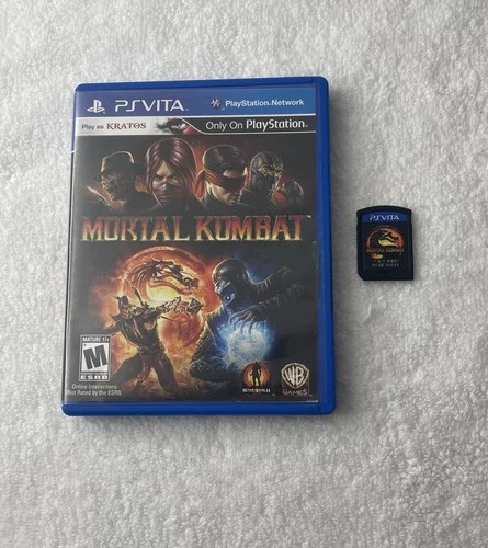Mortal Kombat (PlayStation Vita PS, 2012) Tested- Complete- Free Ship