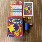 Vintage Milton Bradley Hasbro Nintendo POKEMON Yahtzee Jr. Game 1999 Nintendo