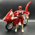 1994 Vintage Mighty Morphin Power Rangers THUNDER BIKE With Jason The Red Ranger