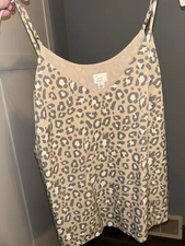 A New Day animal print tank size large