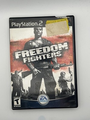 Freedom Fighters (Playstation 2) PS2 Disc, Case, & Manual Complete 