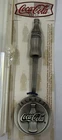 Vintage Coke Coca-Cola Soda Advertising Pewter Spoon by US Fort Souvenir 1999