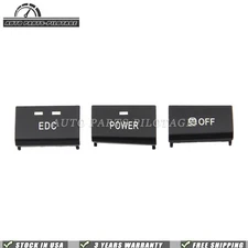 3Pcs Center Console Switch Button Caps Fit BMW E90 E92 E93 M3 61317841136 USA