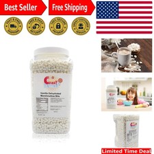 1Lbs Vanilla Flavored Mini Marshmallows - Fun Topping for Desserts Drinks
