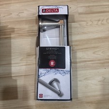 Delta Stryke 8" Brilliance Stainless Towel Bar - 77608-SS