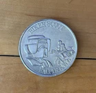 Vintage Star Wars 1984 Kenner POWER OF THE FORCE Coin - BIKER SCOUT