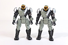 Lot of 2 Toys R Us Maidenhead Space Soldier 4" Action Figures Vintage Sci-Fi