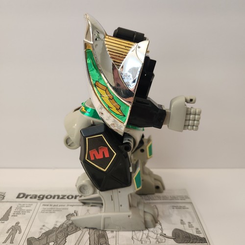 1993 Power Rangers Dragonzord Parts Leg 2270 MMPR VTG Incomplete W/ Instructions - Picture 5 of 7
