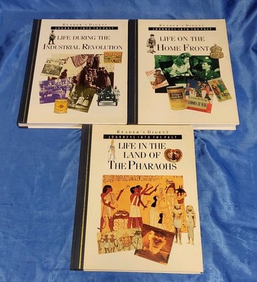 3 x JOURNEYS INTO THE PAST - READERS DIGEST - HARDBACK BOOKS