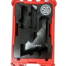 Sig Sauer P320 XFIVE Insert for Milwaukee Packout – Double Stack Storage