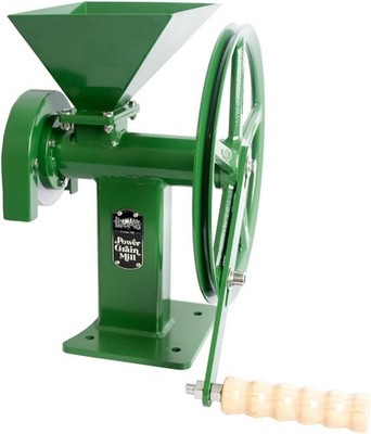 Lehman's Manual Power Grain Mill, Grinds Any Dry Grain to Flour, 6 Cup Capacity