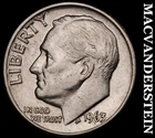1963-D Roosevelt Dime- Silver Scarce Better Date No Reserve #i377