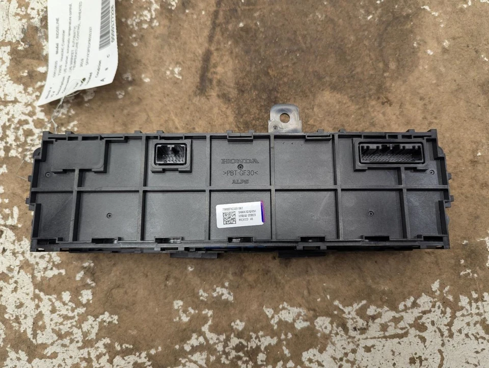 Temperature Control US Market With Heated Mirrors Fits 17-19 RIDGELINE 797259 - Image 2 of 4