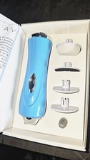 Electric Pedicure Tool Set Foot File+4 Smooth & Buff Skin Battery Operated New 1