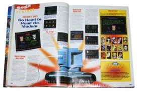 Vintage Sega Visions Magazine Dec/Jan 1995 Sega Channel