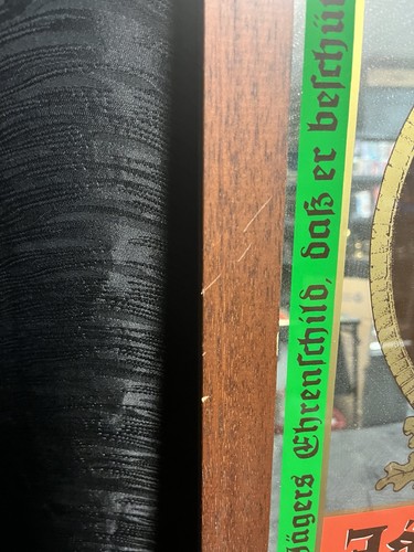 Vintage Jägermeister Spiegelschild Bar 22x16 - Bild 7 von 9