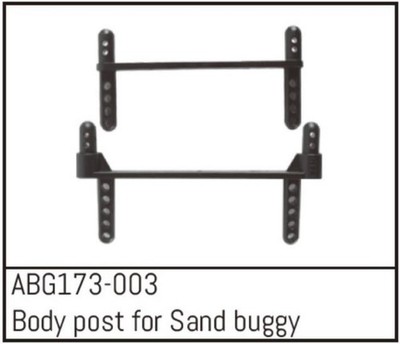 ABSIMA Body Post for Sand Buggy F/R / ABG173-003